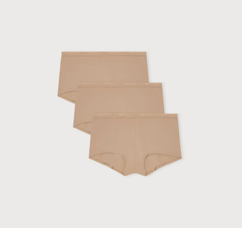 Core Shorty 3-Pack sold by Organic Basics