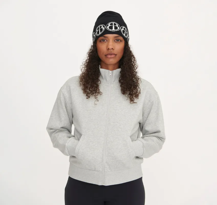 Soft Knit Jacquard Beanie made by Organic Basics