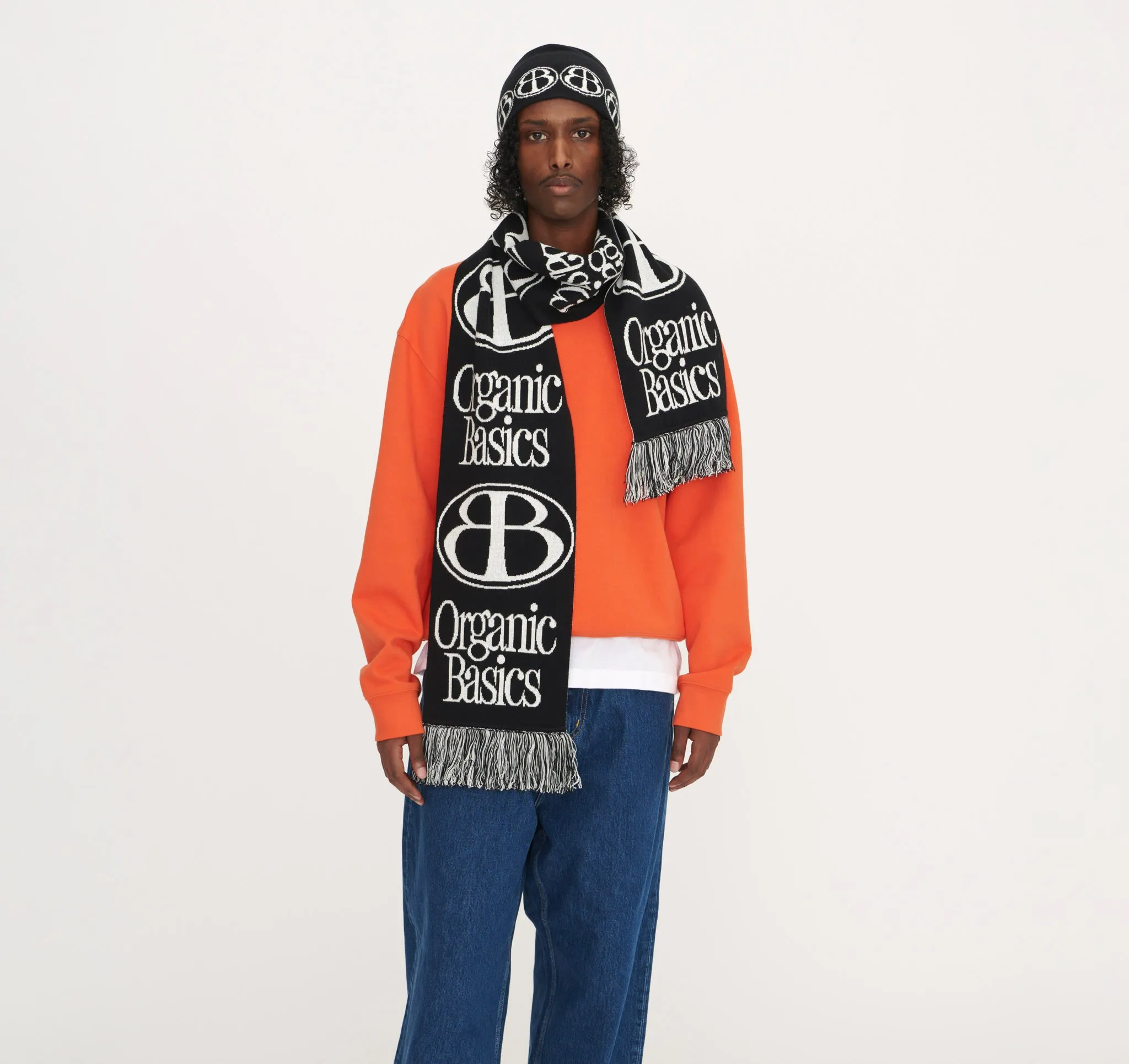 Soft Knit Jacquard Beanie sold by Organic Basics product image thumbnail 3