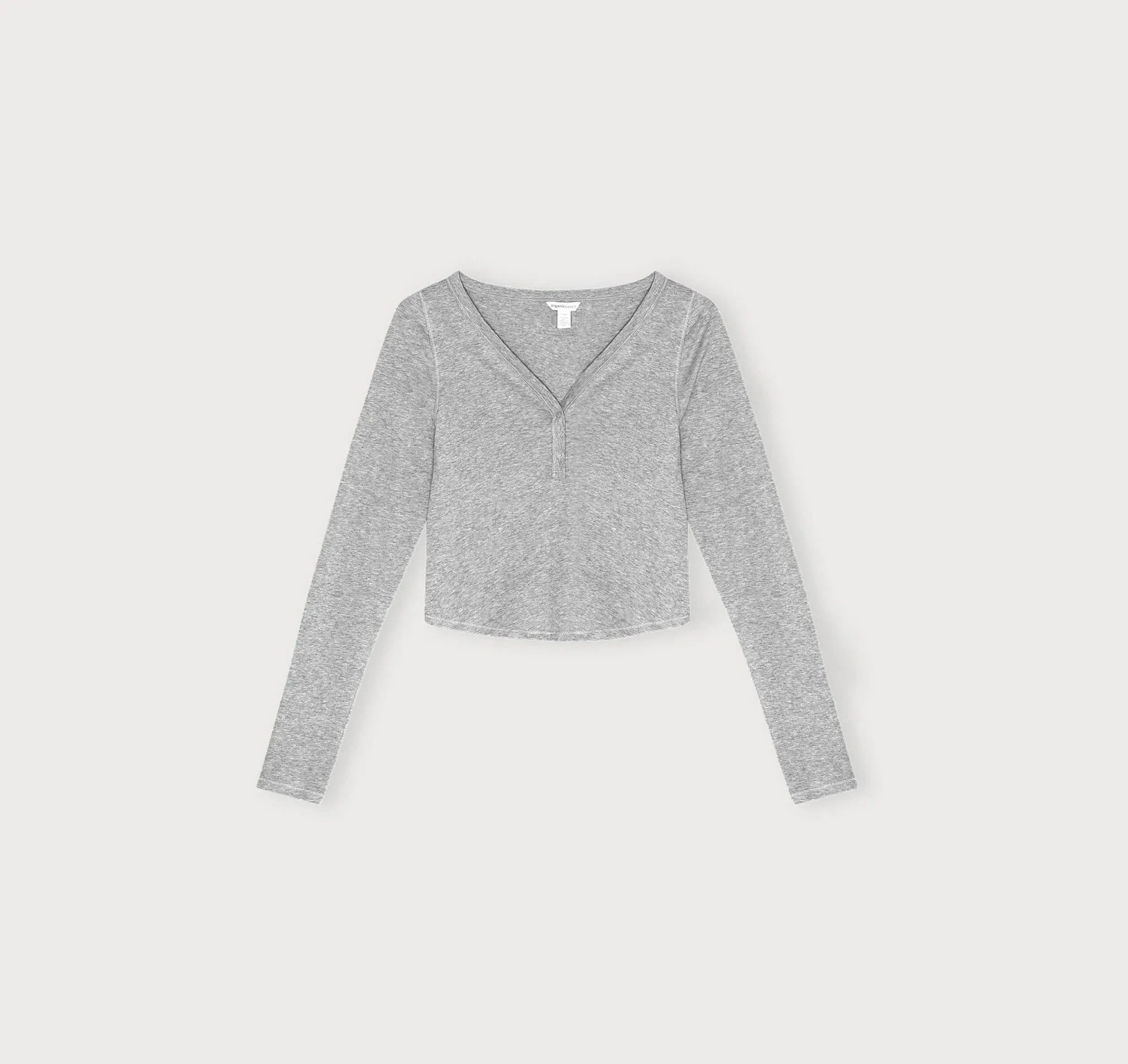 Core Sport Henley Long-Sleeve Tee sold by Organic Basics product image thumbnail 4