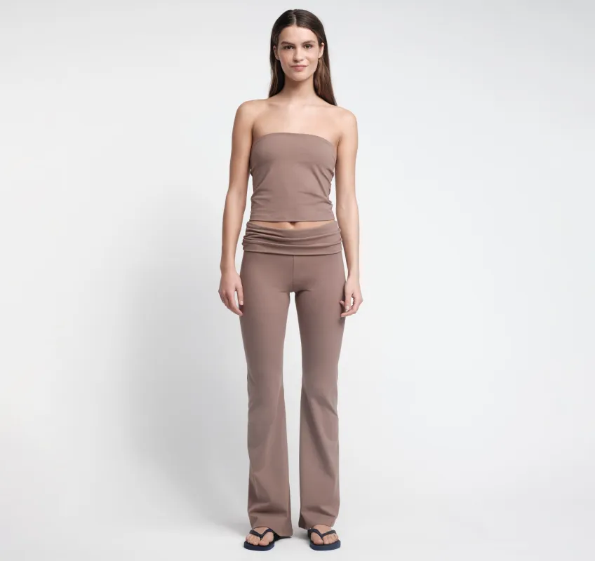 Core Foldover Pants made by Organic Basics