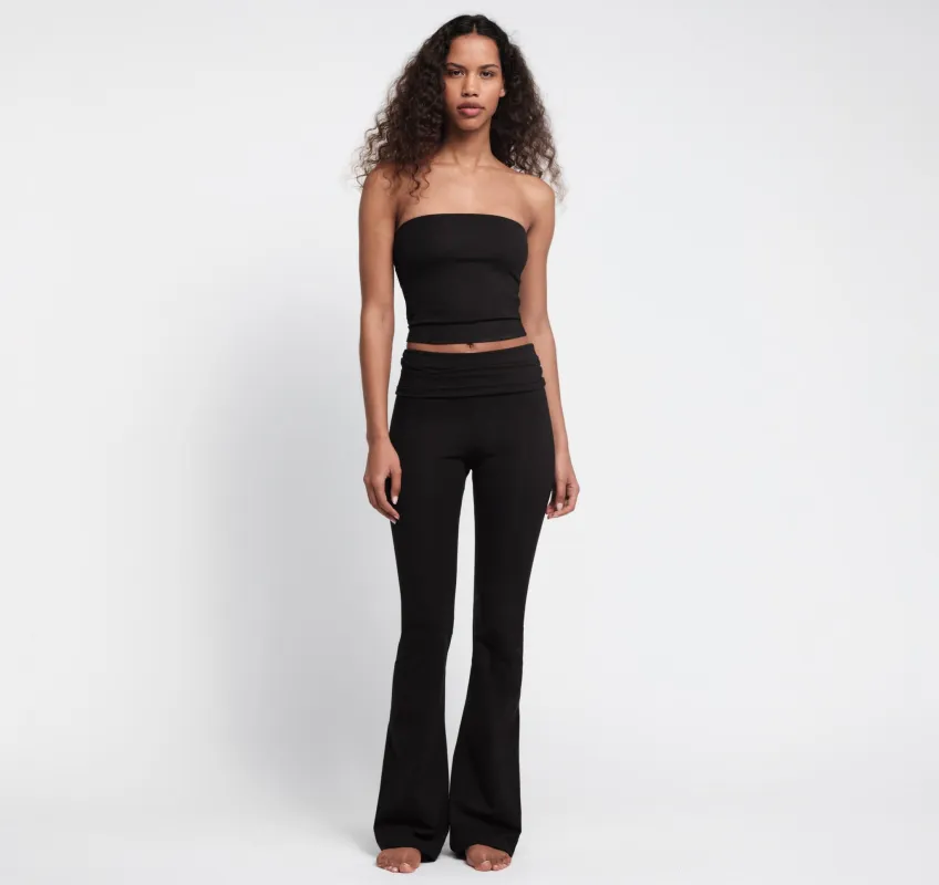 Core Foldover Pants made by Organic Basics