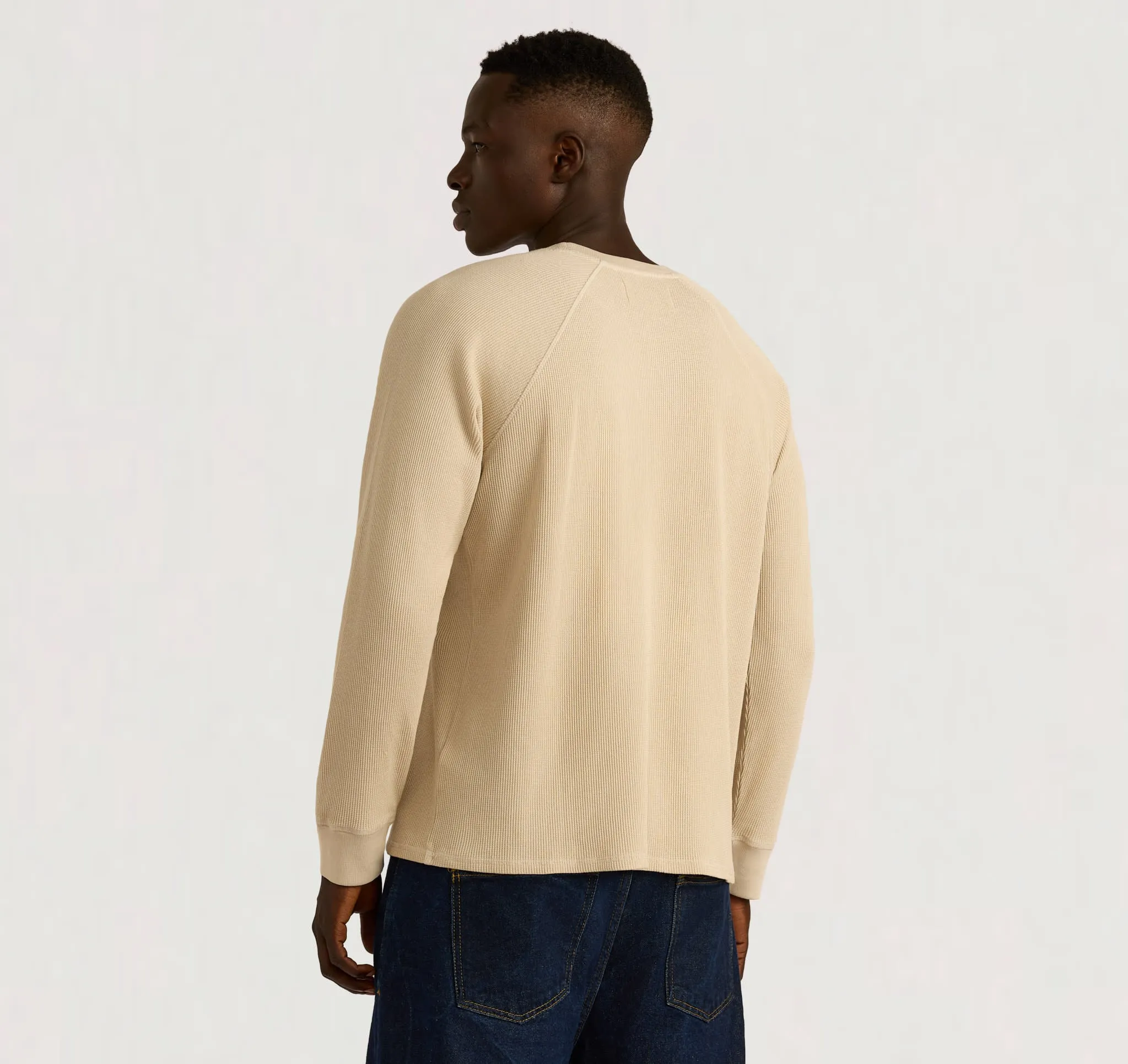 Waffle Raglan Long Sleeve sold by Organic Basics product image thumbnail 2