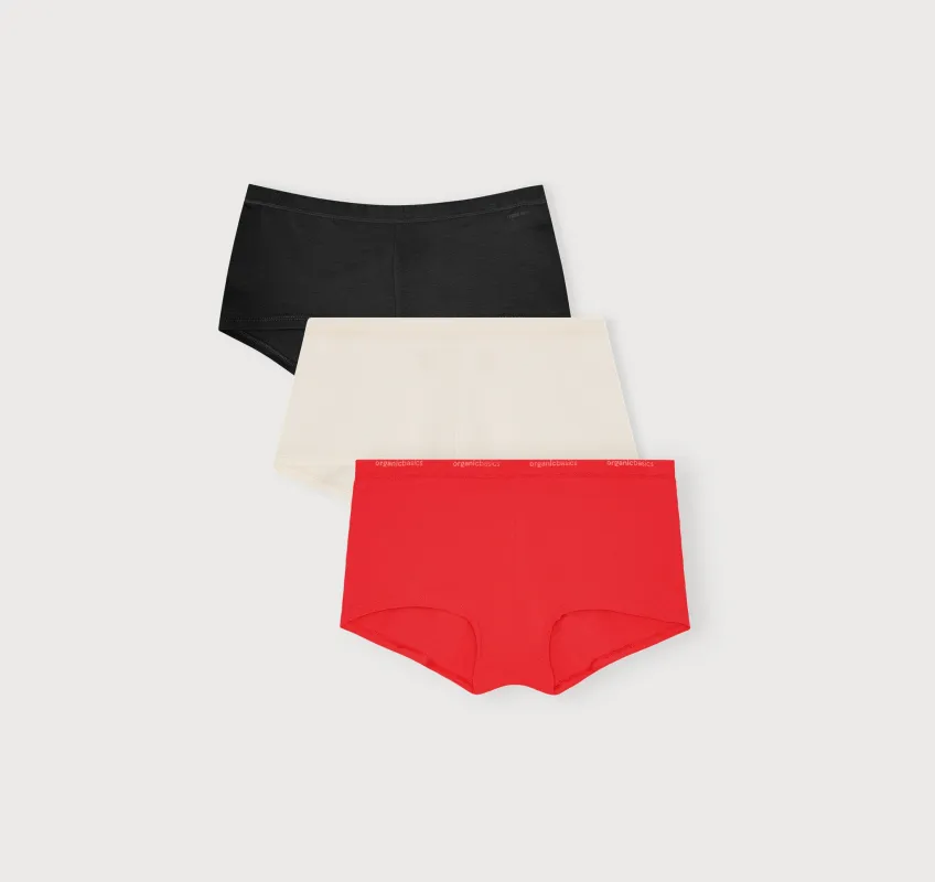 Core Shorty 3-Pack made by Organic Basics