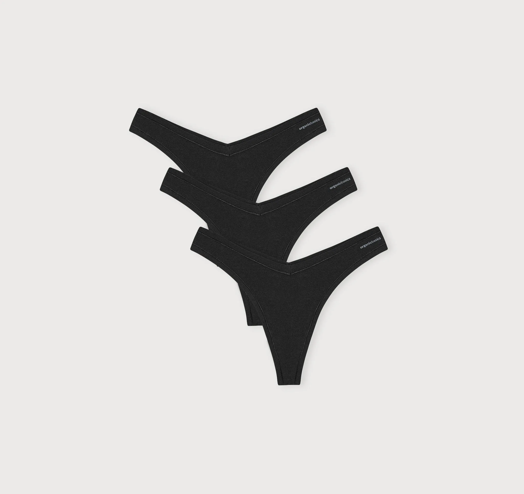 Flex Thong 3-pack sold by Organic Basics