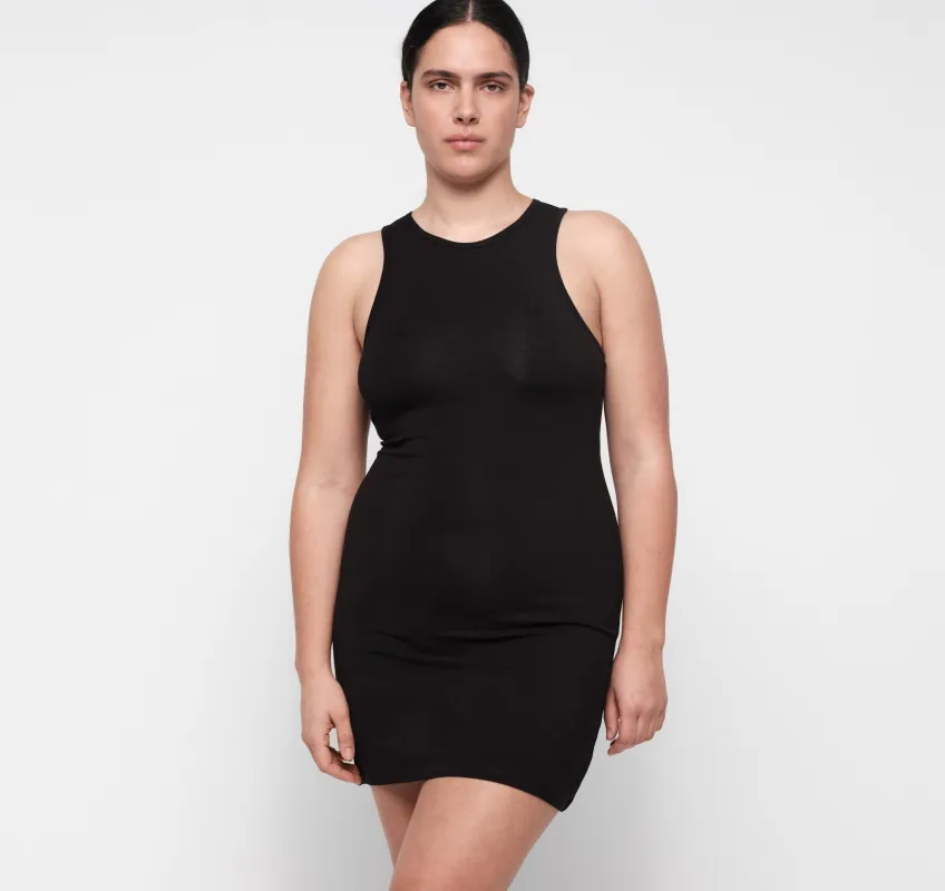 Core Mini Dress made by Organic Basics