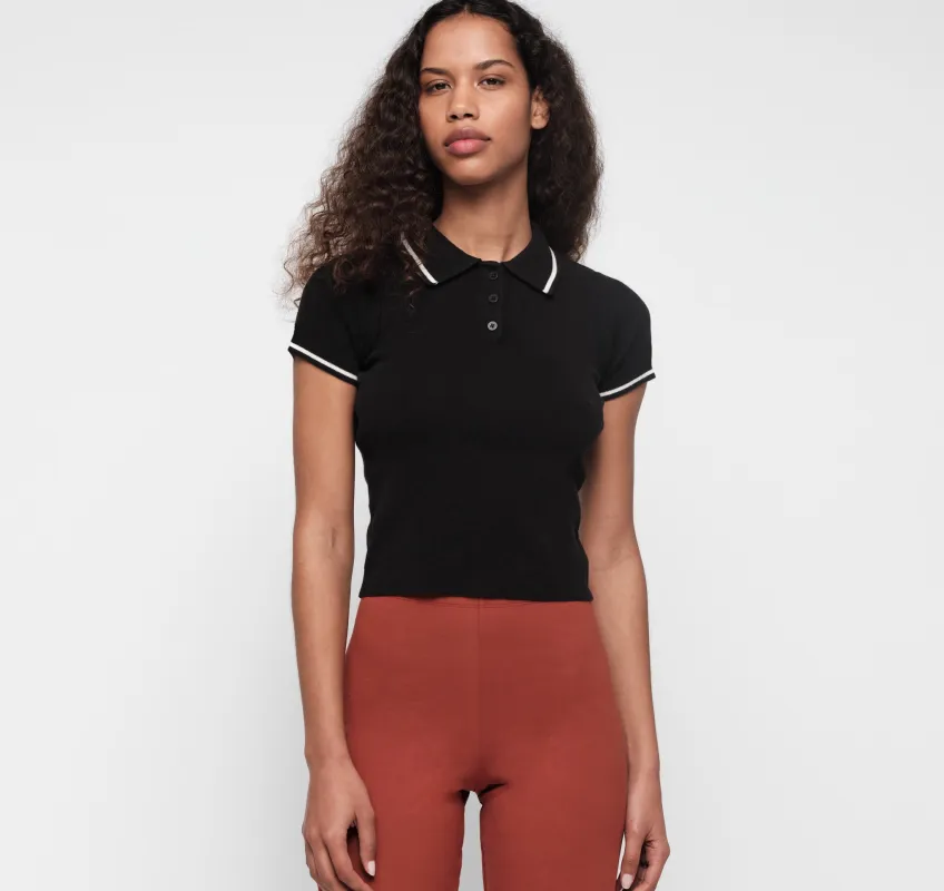 Soft Knit Polo made by Organic Basics