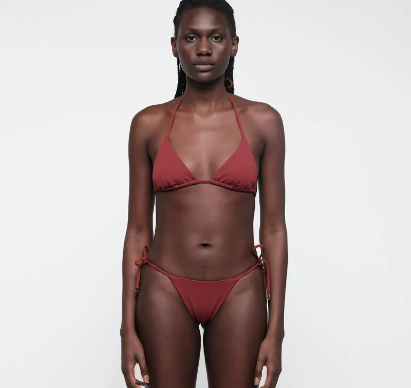 Swim Triangle Bikini Top made by Organic Basics
