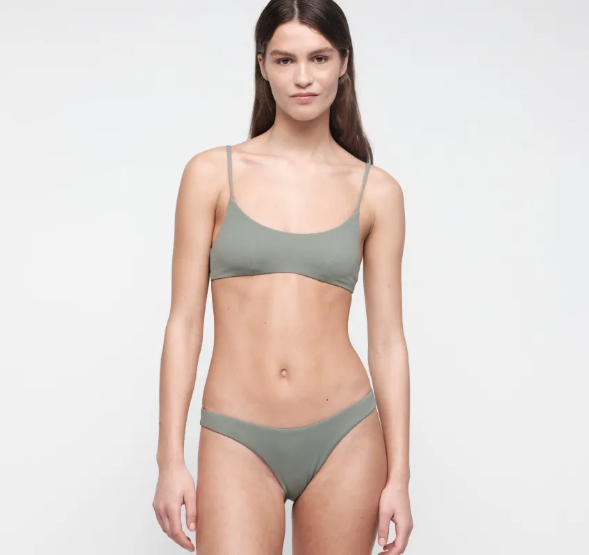 Swim Scoop Bikini Top made by Organic Basics