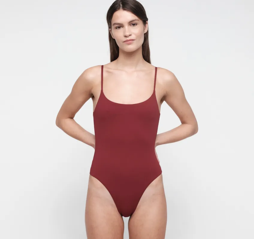 Swim Open Back One-Piece made by Organic Basics