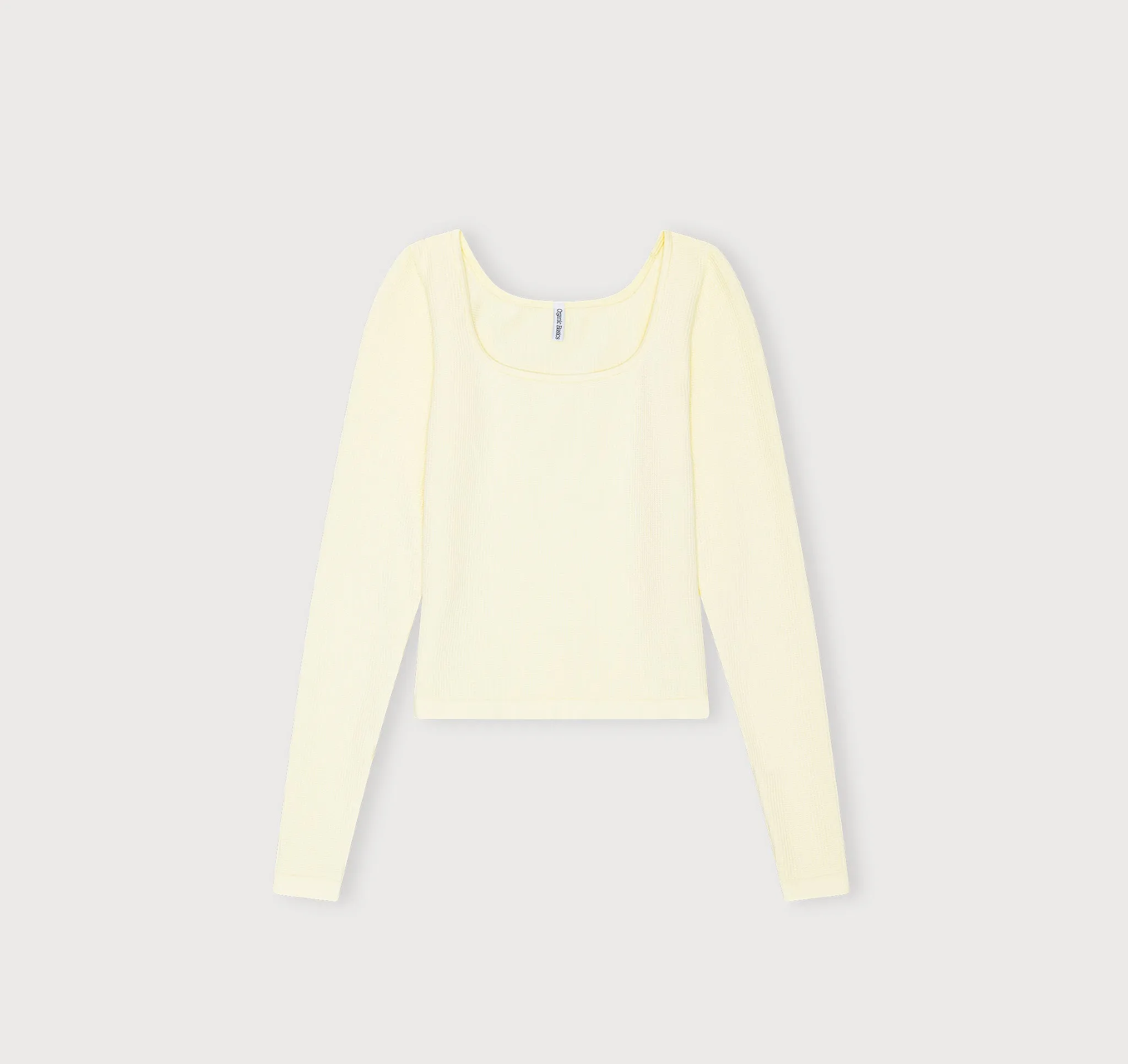 Seamless Waffle Long Sleeve Tee sold by Organic Basics