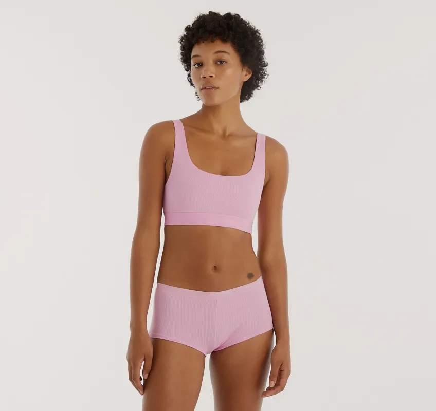 Core Rib Shorty made by Organic Basics