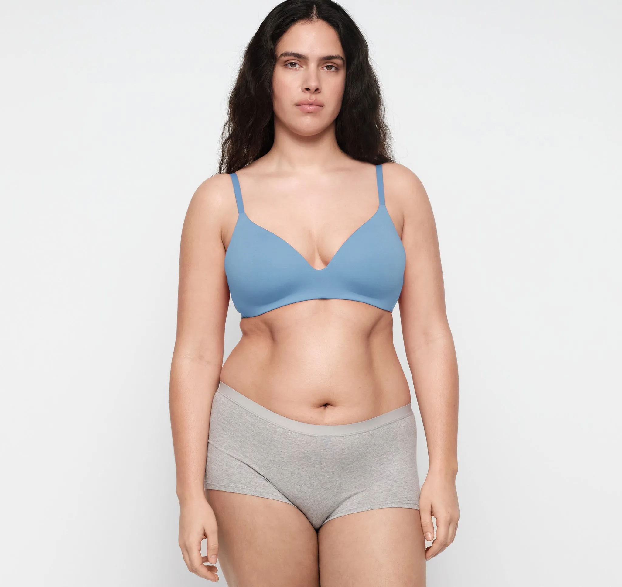 Core Wireless Plunge Bra sold by Organic Basics