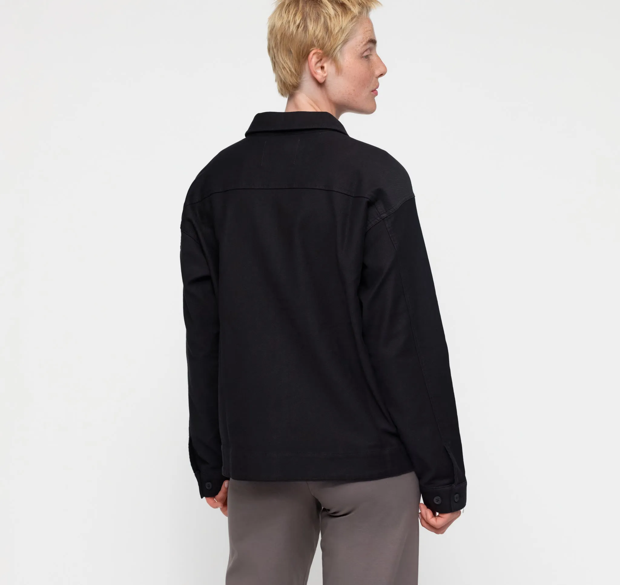 Alley Casual Zip Jacket sold by Organic Basics product image thumbnail 3