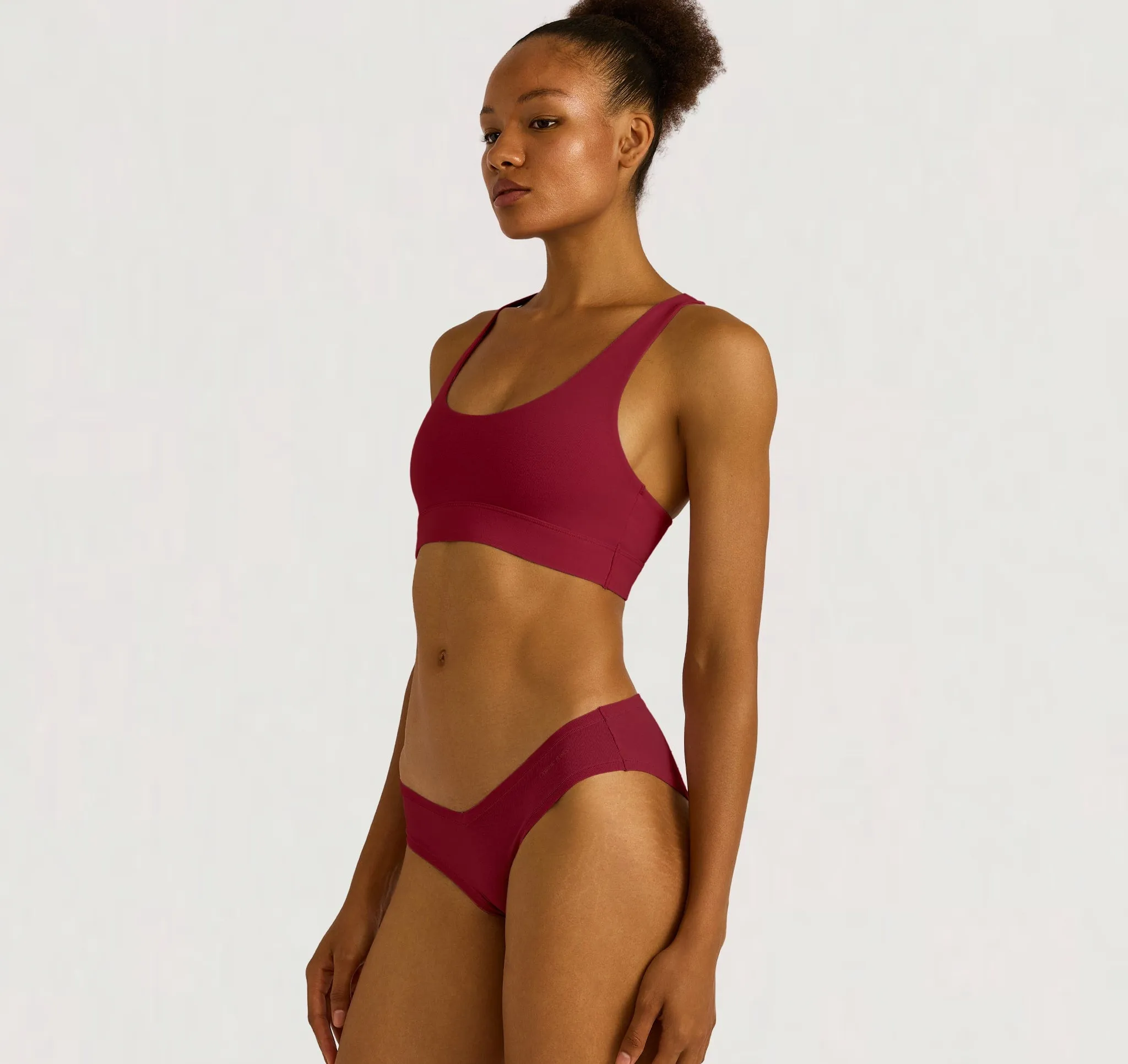 Flex Racer Back Bralette sold by Organic Basics product image thumbnail 2