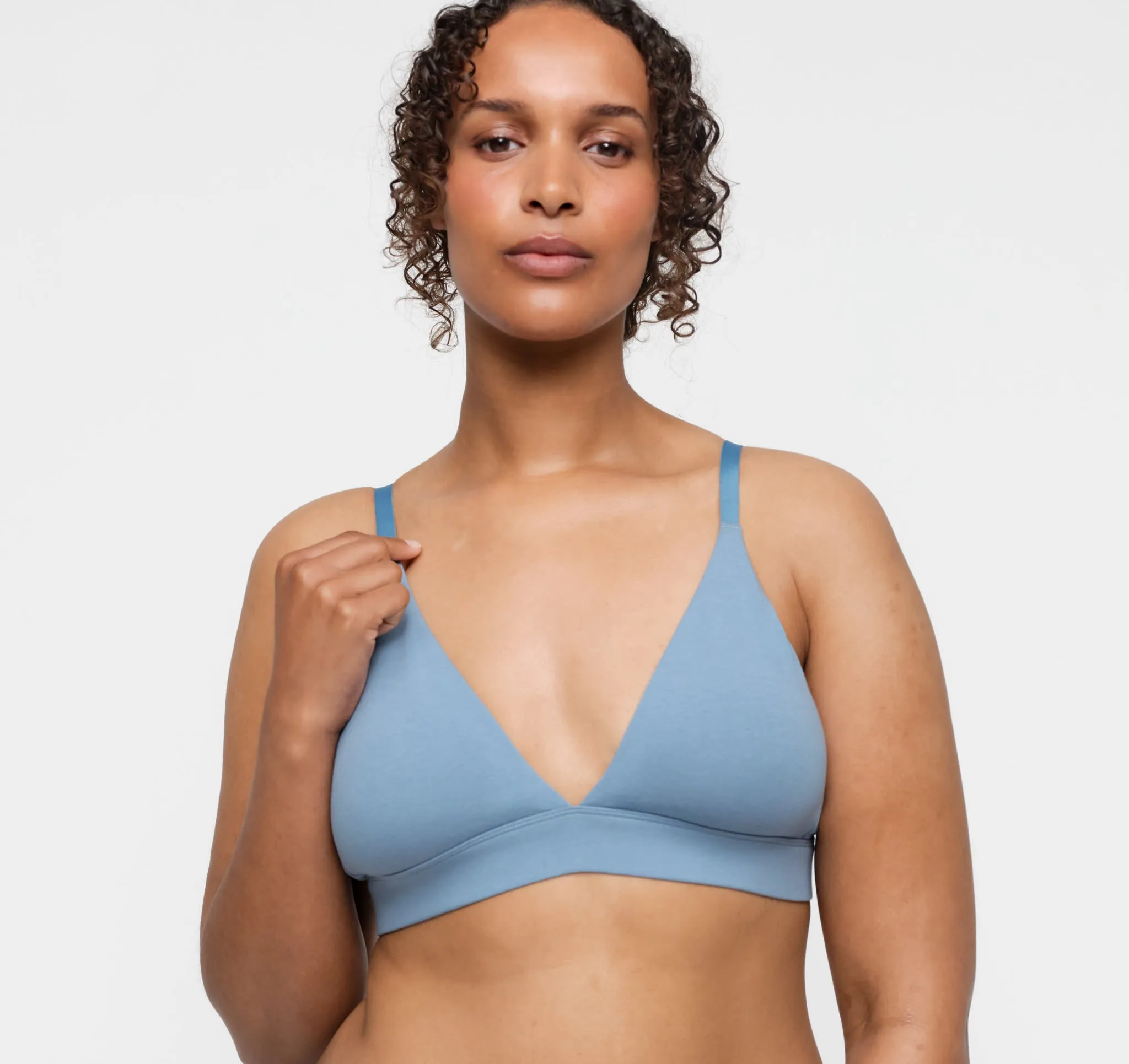 Core Triangle Bralette sold by Organic Basics product image thumbnail 2
