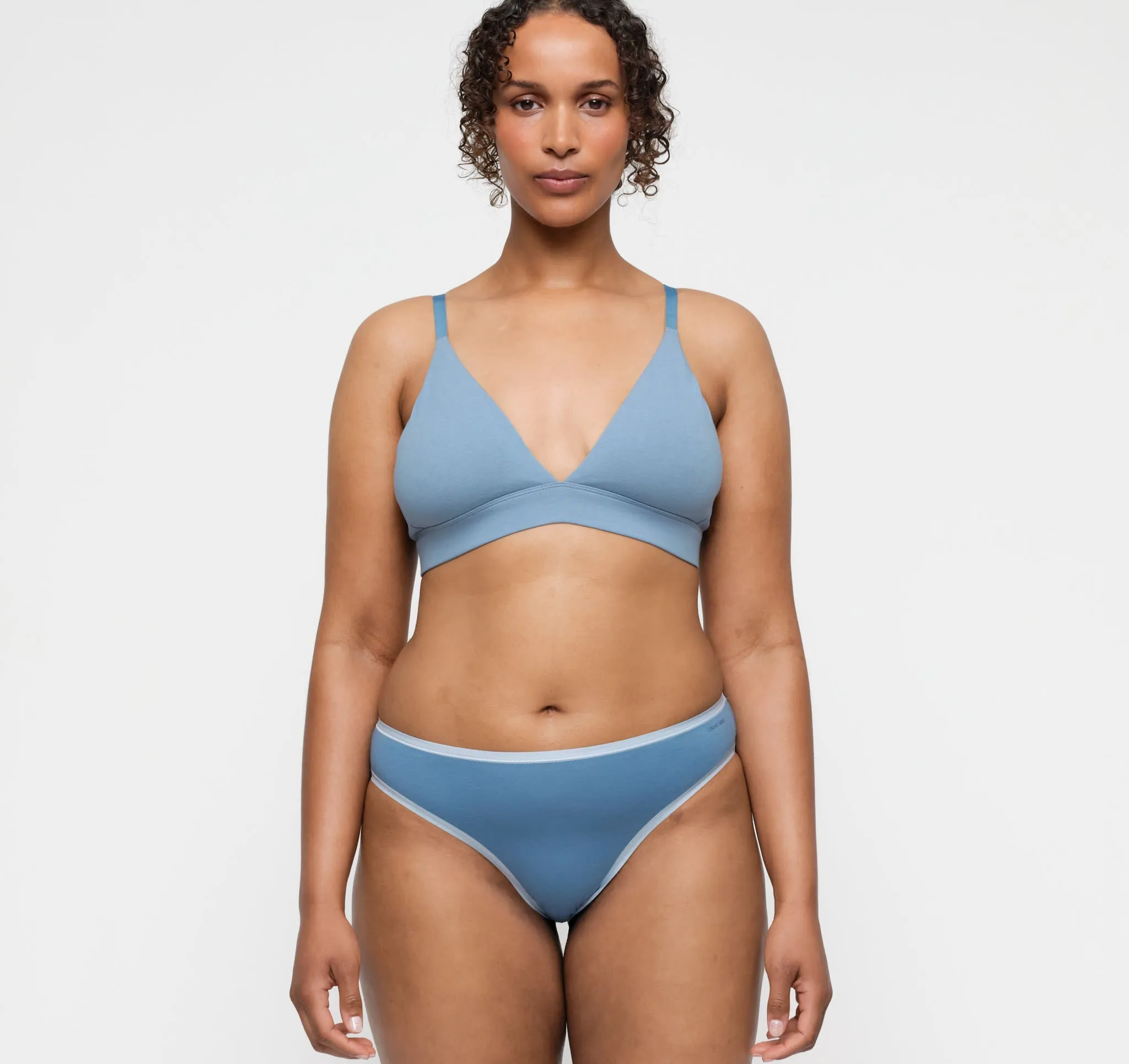 Core Triangle Bralette sold by Organic Basics