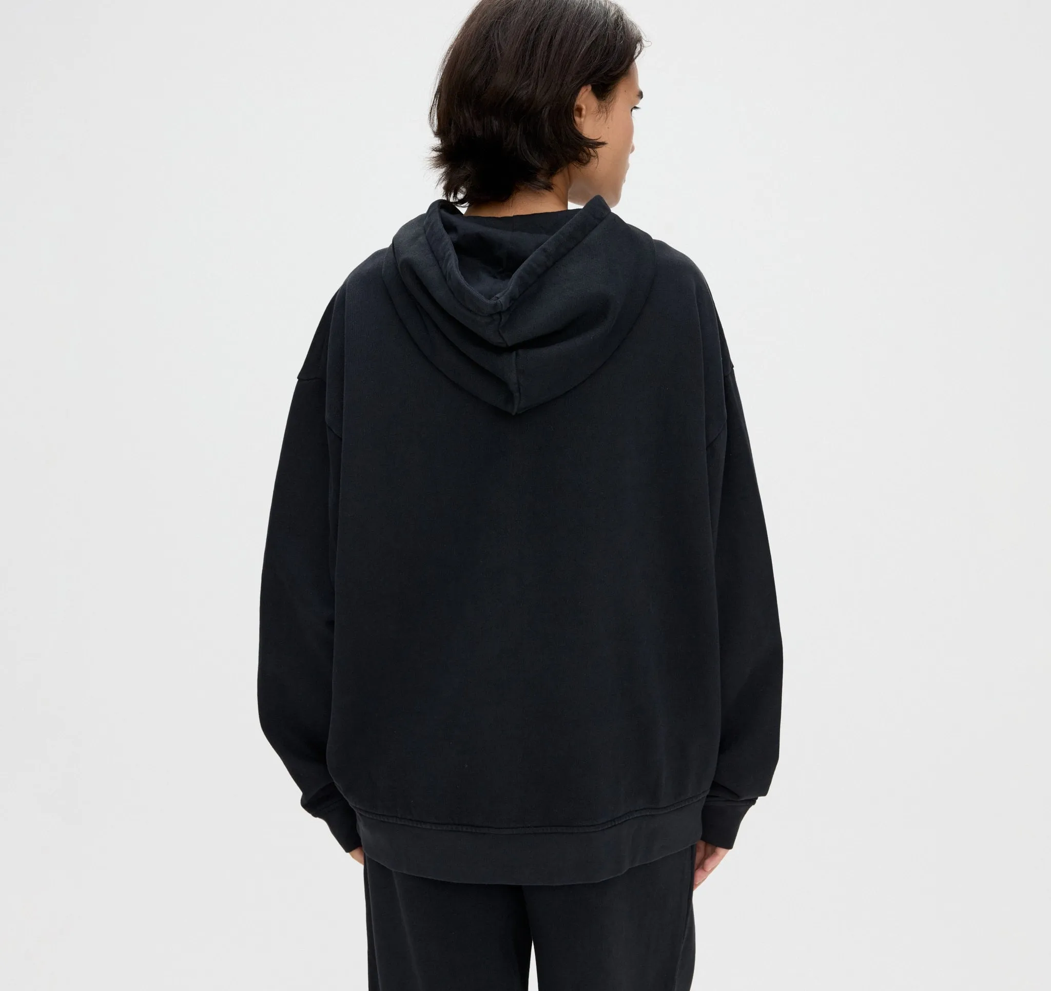 Weekend Oversized Zip Hoodie sold by Organic Basics product image thumbnail 4