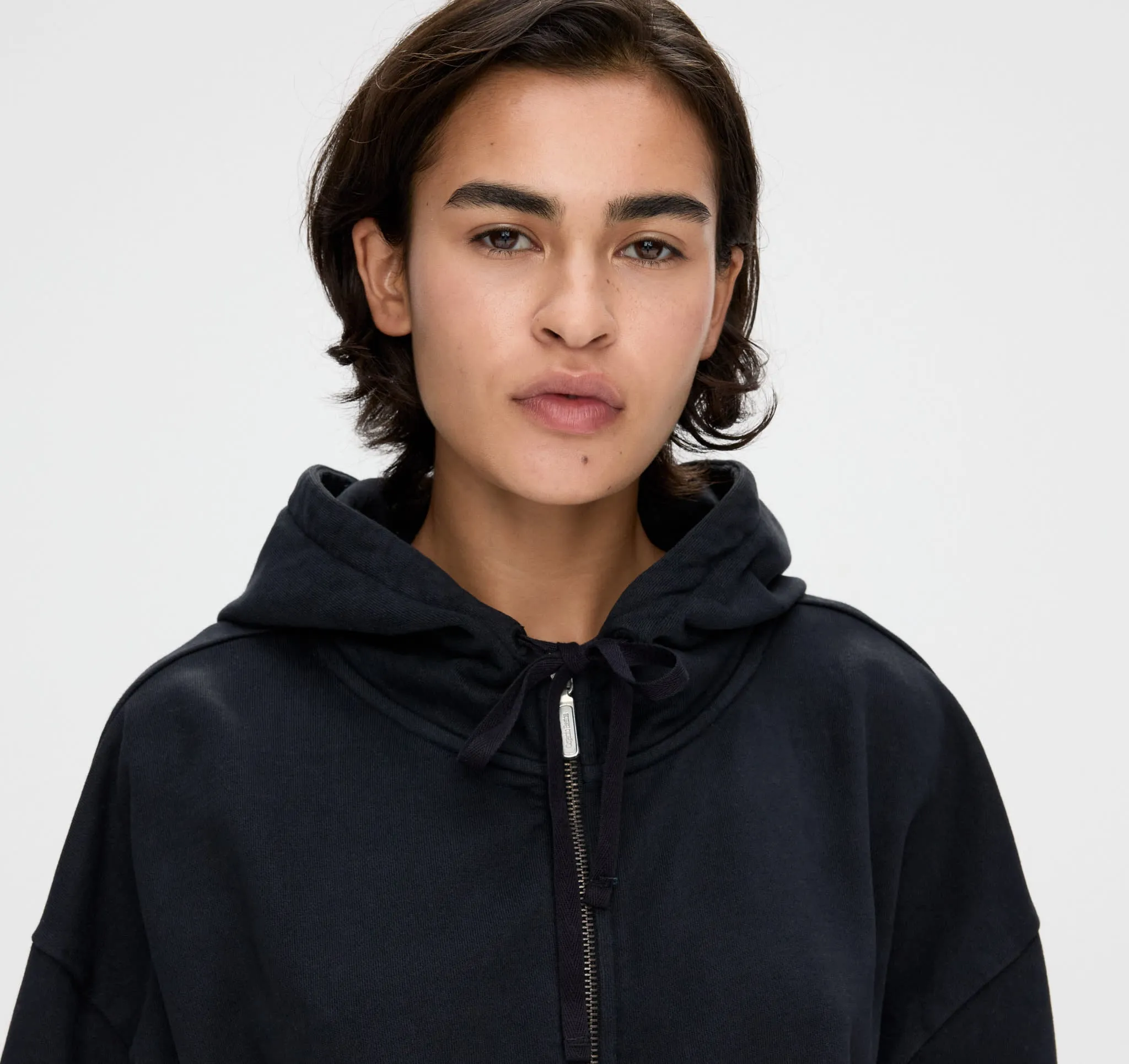 Weekend Oversized Zip Hoodie sold by Organic Basics product image thumbnail 2