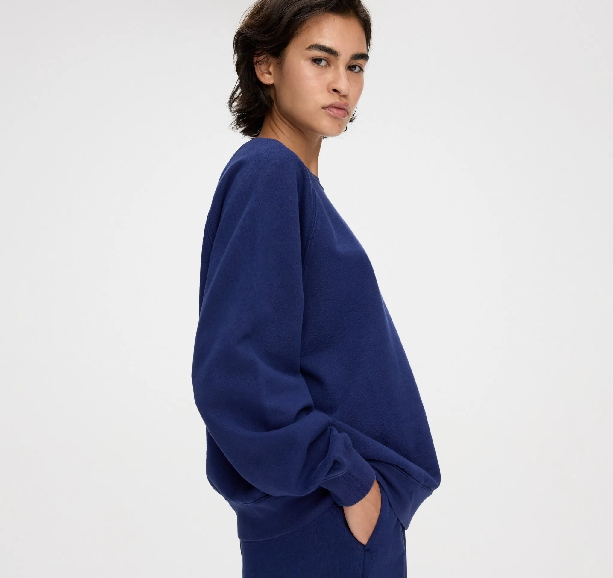 Weekend Oversized Crewneck sold by Organic Basics product image thumbnail 2