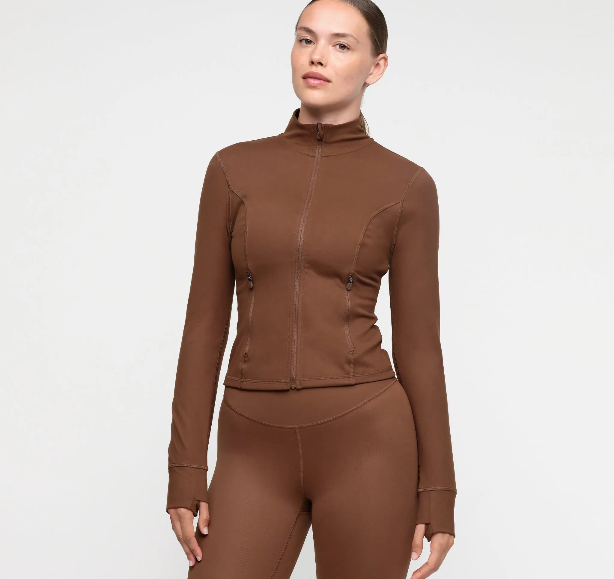 Active Zip Jacket sold by Organic Basics