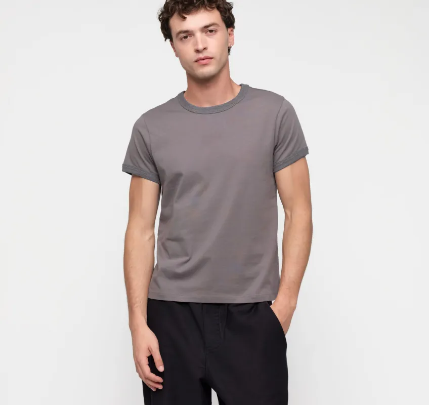 True Heavy Ringer Tee made by Organic Basics
