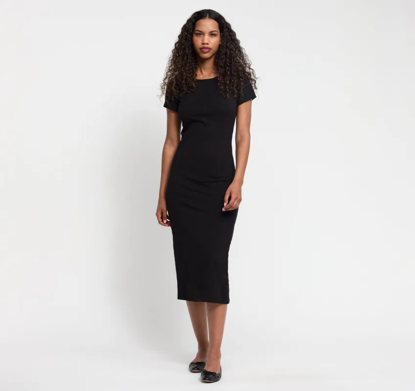 True Midi Dress made by Organic Basics