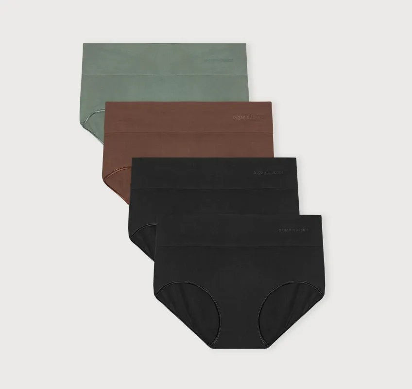 Smooth Hipster 4-Pack made by Organic Basics