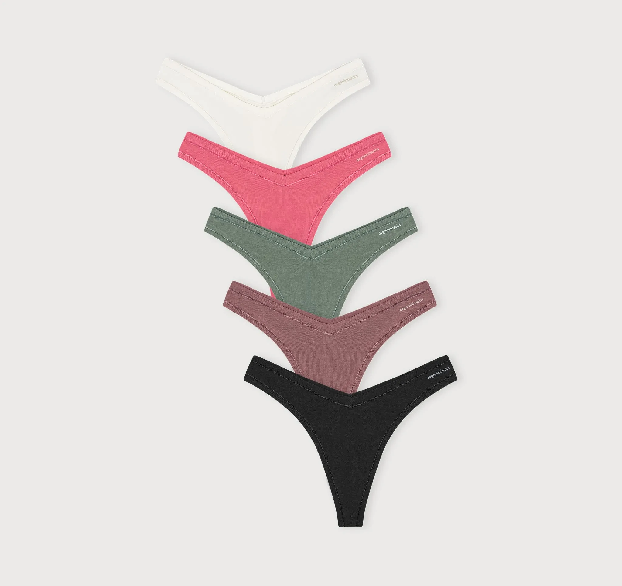 Flex Thong 5-Pack sold by Organic Basics