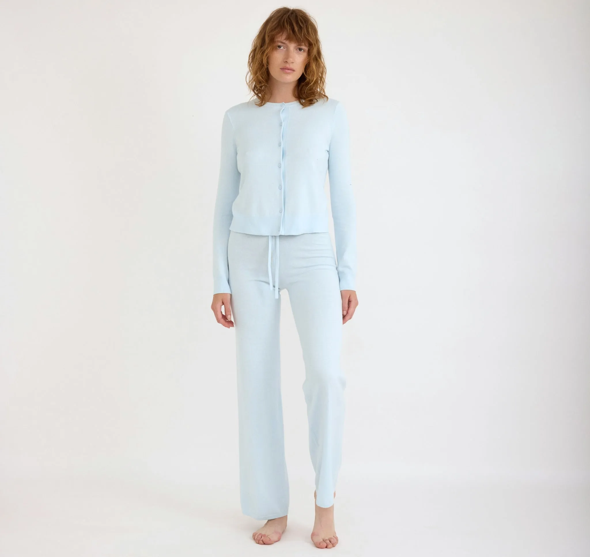 Soft Knit Straight Leg Pants sold by Organic Basics