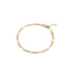 Figaro Bracelet - 10 Karat Gold sold by Twenty Compass