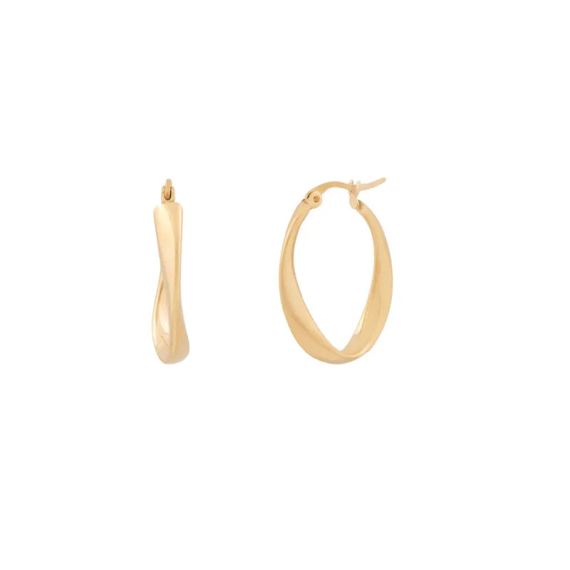 Bliss Hoops - Gold sold by Twenty Compass