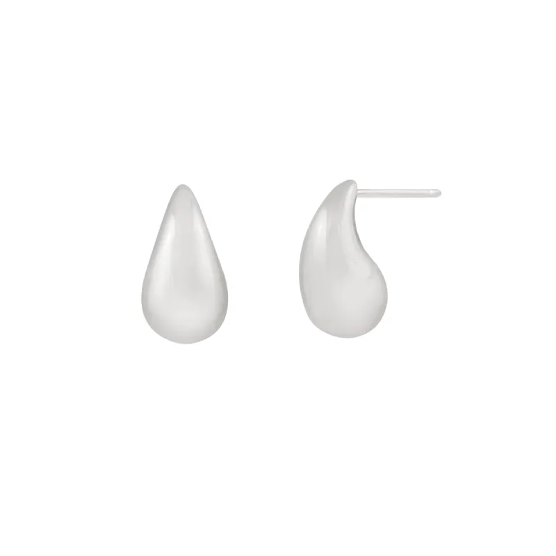 Mon Amour Earrings - Silver made by Twenty Compass