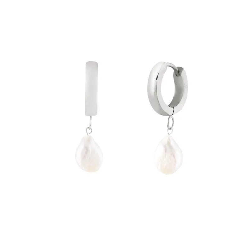 Grace Hoops - Silver sold by Twenty Compass