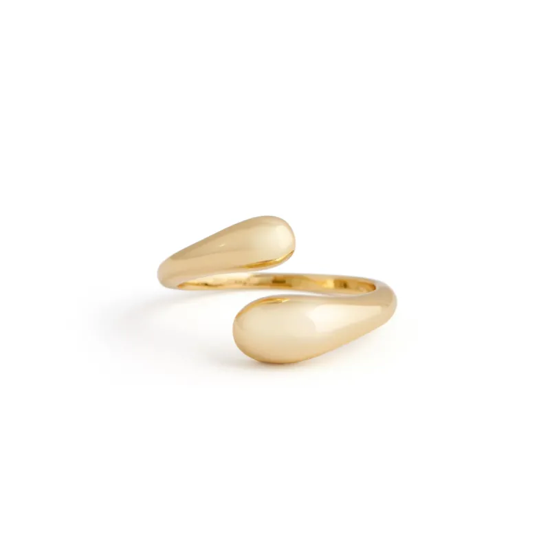 Double Dome Ring - Gold sold by Twenty Compass