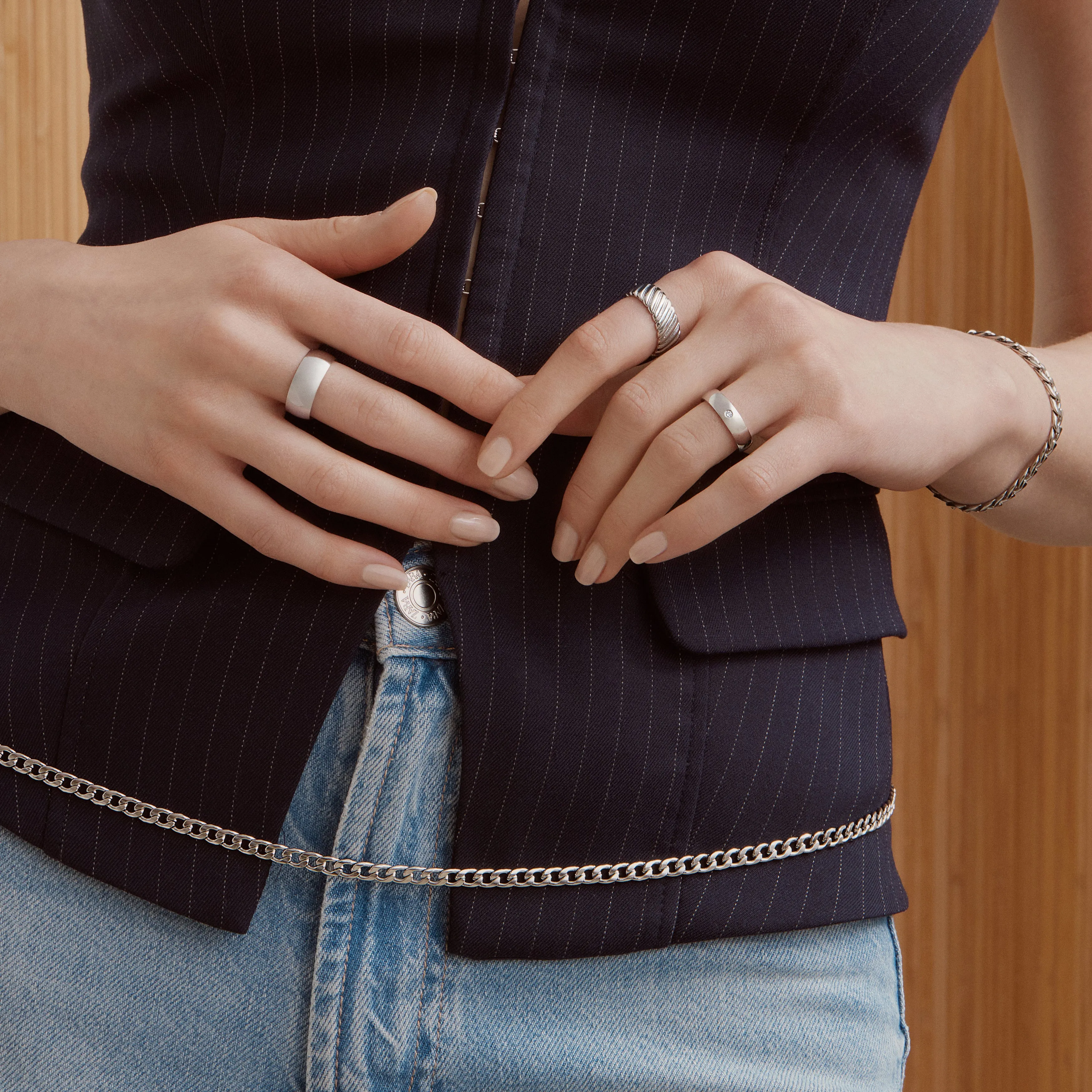 Rhodes Body Chain - Silver sold by Twenty Compass product image thumbnail 2