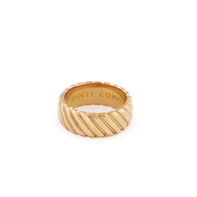 Coquette Ring - Gold sold by Twenty Compass