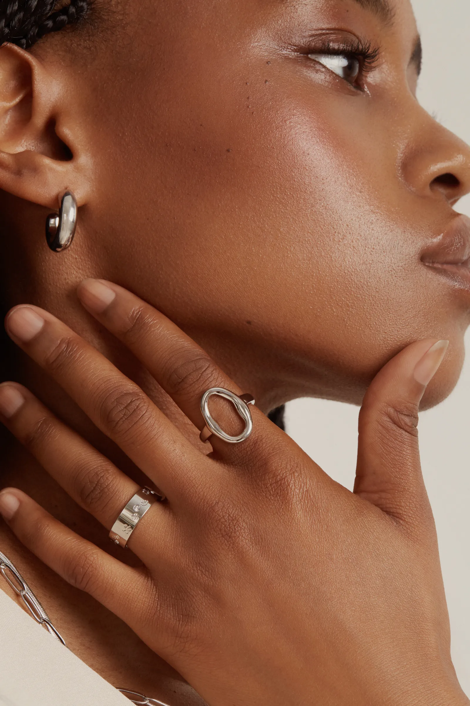 Iconic Earrings - Silver sold by Twenty Compass product image thumbnail 3