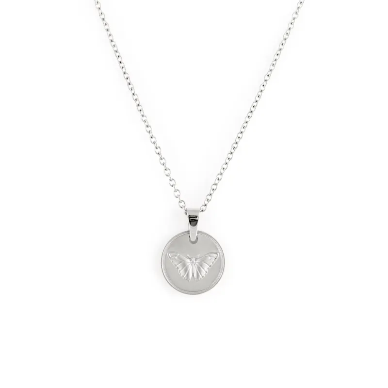 Butterfly Necklace - Silver sold by Twenty Compass