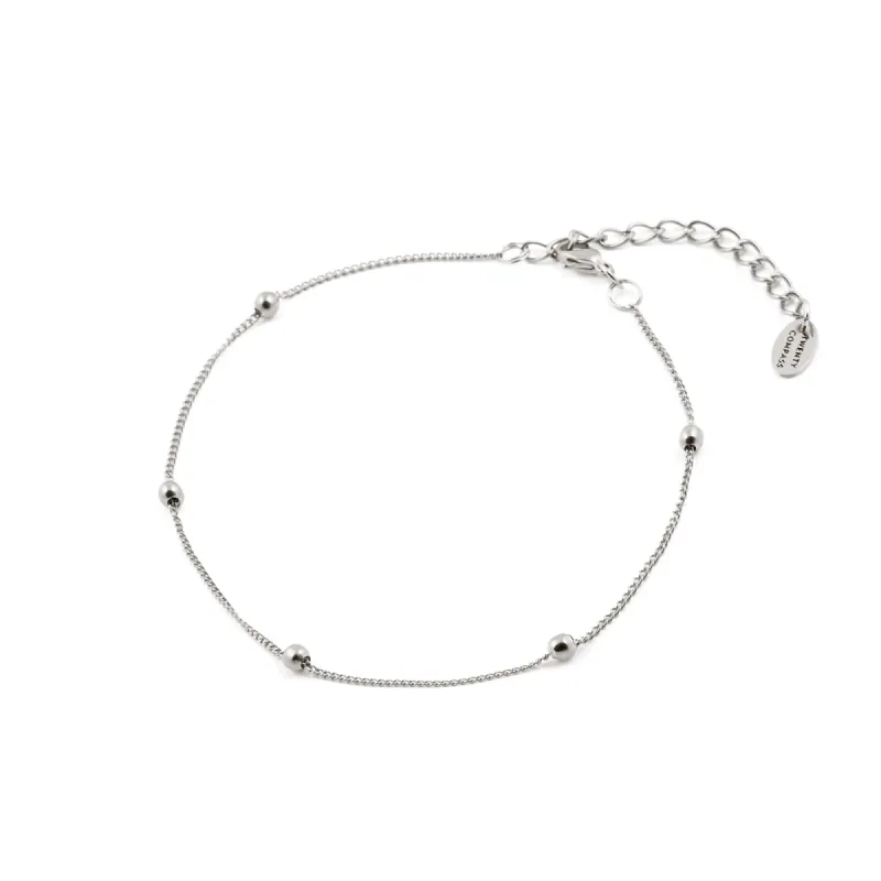 Darling Anklet - Silver sold by Twenty Compass