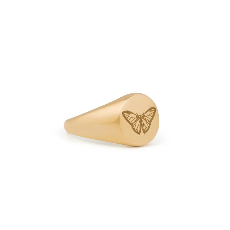 Butterfly Ring - Gold sold by Twenty Compass