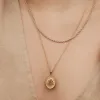 Seaside Necklace - Gold sold by Twenty Compass