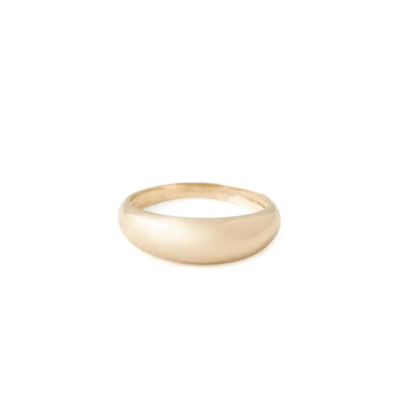 Dome Ring - 10 Karat Gold sold by Twenty Compass
