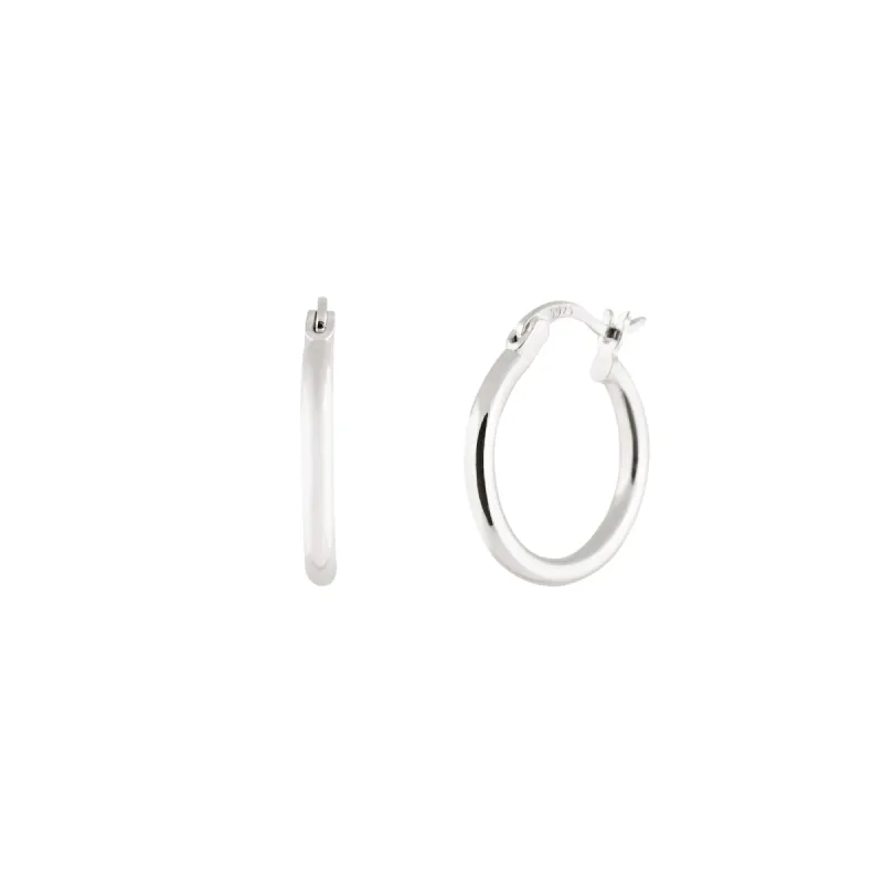 15 mm Hoops - Silver sold by Twenty Compass