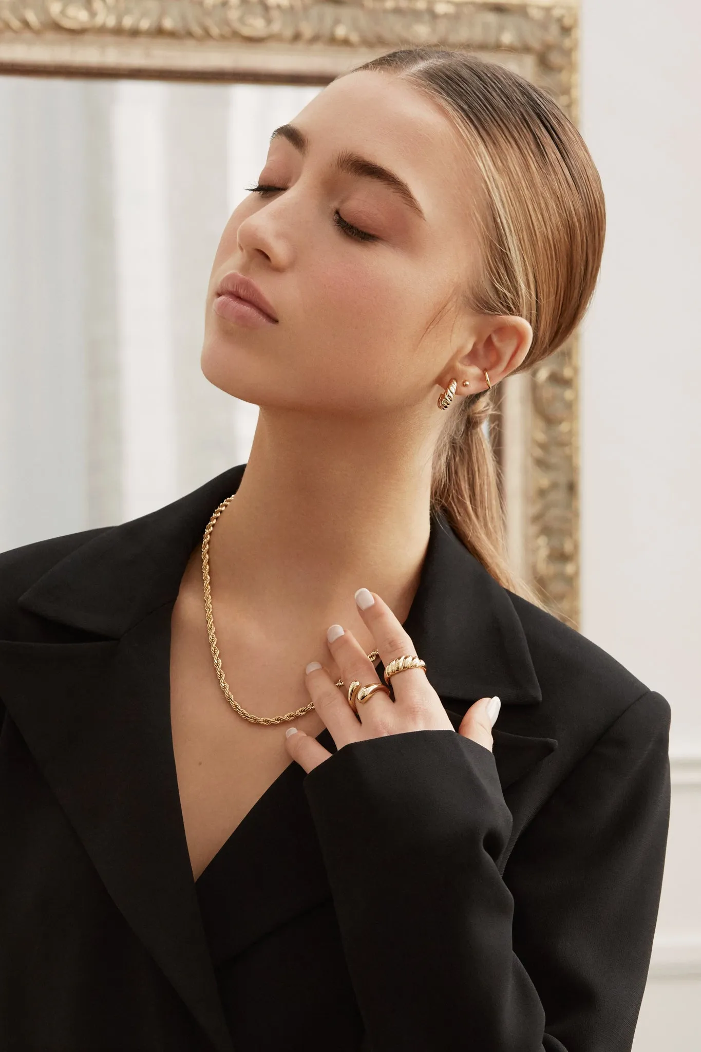 Romance Necklace - Gold sold by Twenty Compass product image thumbnail 3