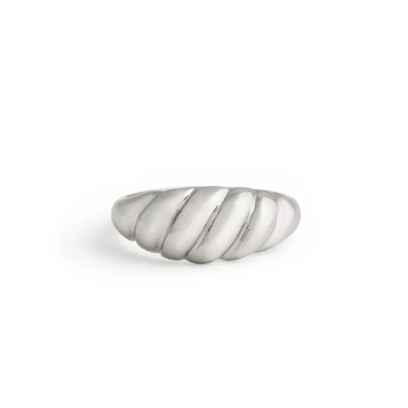 Croissant Ring - Silver made by Twenty Compass