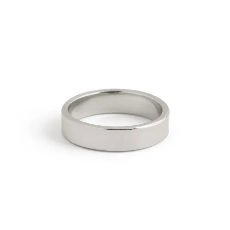 5mm Band Ring - Silver sold by Twenty Compass