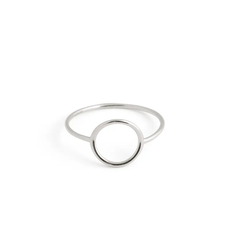 Circle Ring - Silver sold by Twenty Compass