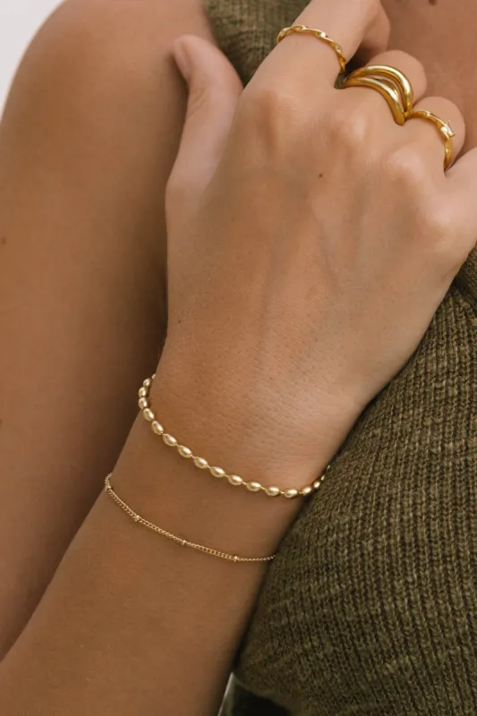 Mykonos Bracelet - Gold sold by Twenty Compass