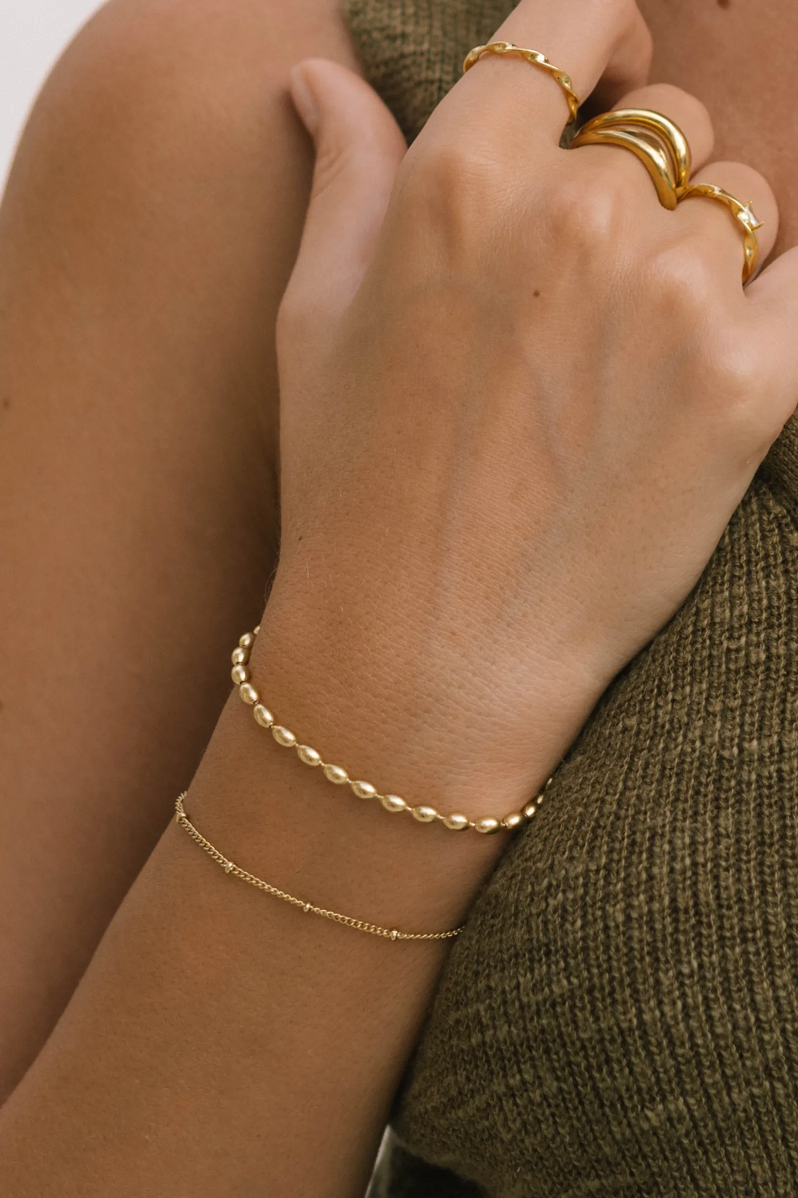 Mykonos Bracelet - Gold sold by Twenty Compass